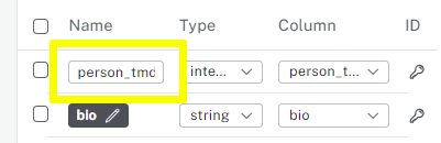 The property name being edited in the properties panel